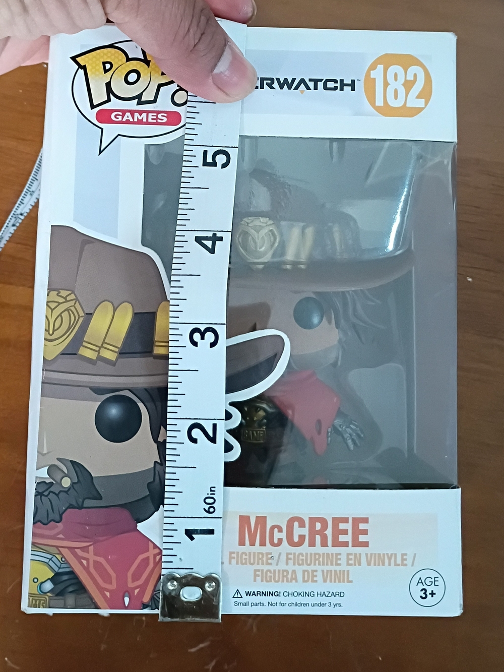 Funko McCree Pop! Figure - Brown, Red & Gold